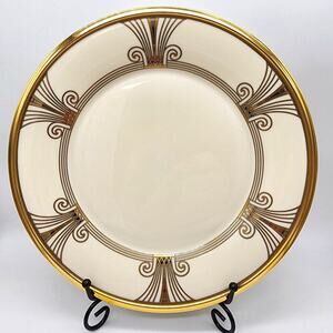Lenox Eternal Deco Luncheon Plate Excellent Condition Discontinued